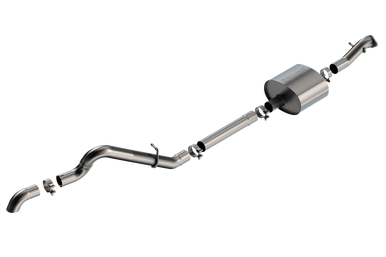 Borla 2021+ Ford Bronco 2.7L 2DR/4DR T-304 Stainless Steel Cat-Back S-Type Exhaust - Brushed - 140902