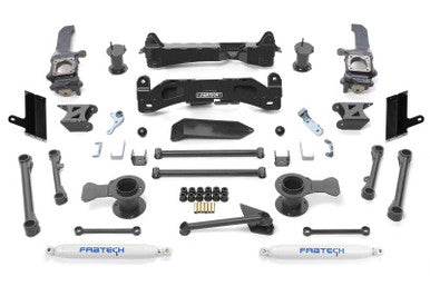 Fabtech 10-15 Toyota 4Runner 4WD 6in Basic Sys w/Perf Shks - K7059