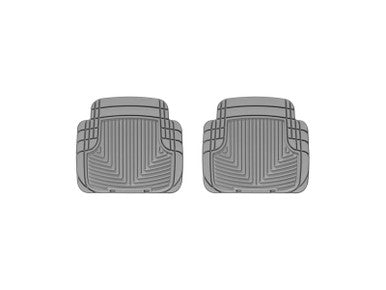 WeatherTech 99 BMW M3 Convertible Rear Rubber Mats - Grey - W50GR