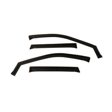 Westin 2011-2018 Jeep Grand Cherokee In-Channel Wind Deflector 4pc - Smoke - 72-51487
