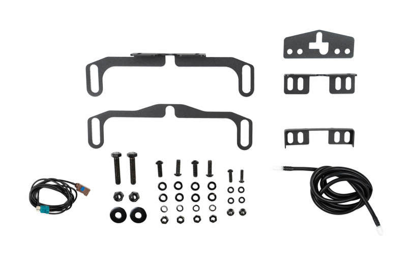 DV8 Offroad 21-23 Ford Bronco Front Camera Relocation Bracket - ABBR-03