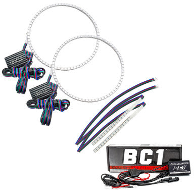 Oracle 21-22 Ford Bronco Headlight Halo Kit w/DRL Bar - Base Headlights -w/BC1 Controller - 1471-335