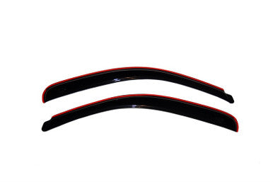 AVS 05-15 Toyota Tacoma Standard Cab Ventvisor In-Channel Window Deflectors 2pc - Smoke - 192153