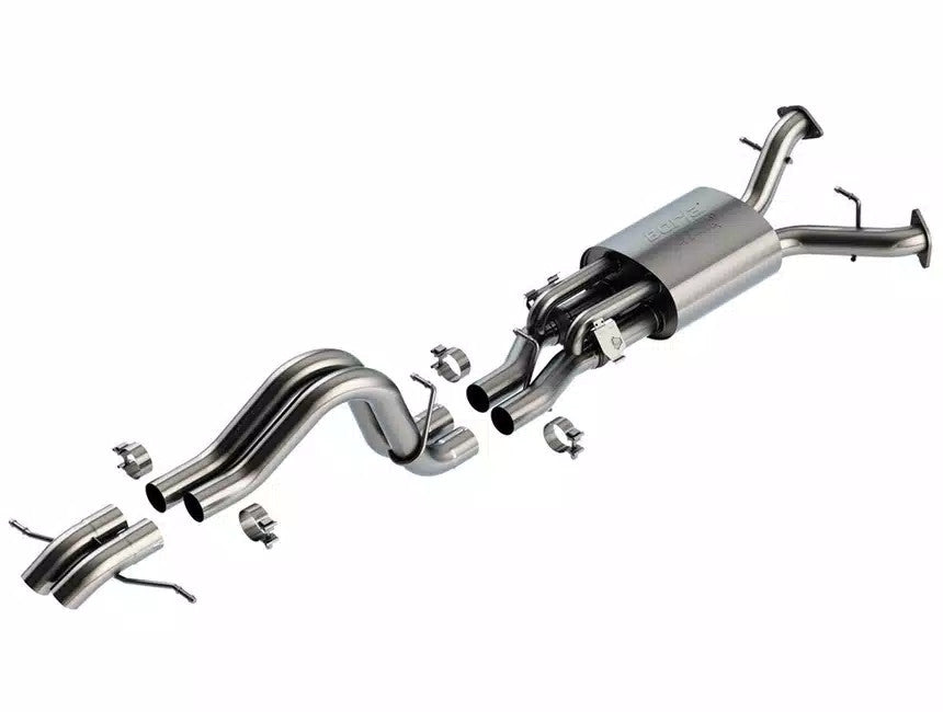 Borla 22-24 Ford Bronco Raptor V6 Turbo AT 2WD / 4WD ATAK Catback Exhaust w/ Turndown Tips - 140935