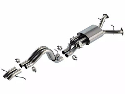 Borla 22-24 Ford Bronco Raptor V6 Turbo AT 2WD / 4WD ATAK Catback Exhaust w/ Turndown Tips - 140935