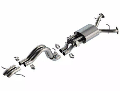 Borla 22-24 Ford Bronco Raptor V6 Turbo AT 2WD / 4WD ATAK Catback Exhaust w/ Turndown Tips - 140935