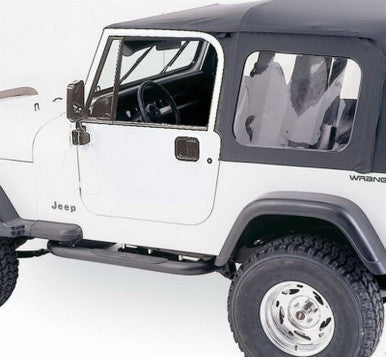 Rampage 86-95 Jeep Wrangler CJ7/YJ Complete Top - Black Diamond - 68035