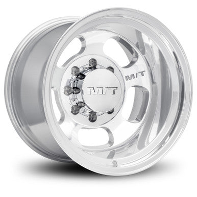 Mickey Thompson Canyon 17x12in - 8x6.5 BP - 4.25in BS - Polished Wheel - 277002 - 226100461