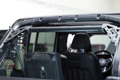 DV8 Offroad 18-23 Jeep Wrangler JL 4-Door Speaker/Light Bar Mount - SBJL-01
