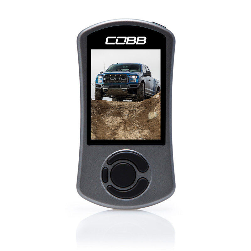Cobb 17-20 Ford F-150 Ecoboost Raptor Stg2+ CAN Flex Fuel Redline CF Power Pkg (OE Loc I/C) - Silver - FOR0050S20SL-RED-FF