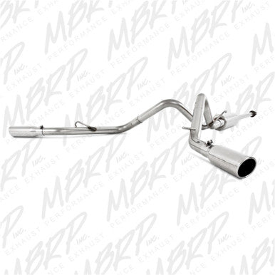 MBRP 05-13 Toyota Tacoma 4.0L EC/CC Dual Split Side T409 Cat Back Exhaust - S5328409