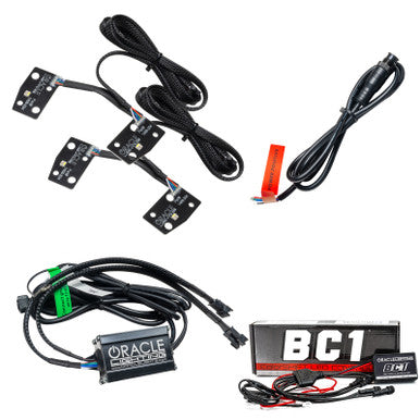 Oracle 2021 Ford Bronco DRL Upgrade w/ Halo Kit - ColorSHIFT w/ BC1 Controller - 1468-335