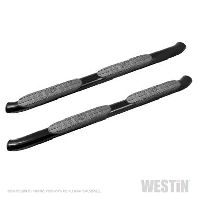 Westin 18-26 Jeep Wrangler JL Unlimited 4DR PRO TRAXX 4 Oval Nerf Step Bars - Textured Black - 21-24065
