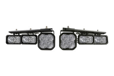 Diode Dynamics 21-Up Ford Bronco Stage Series Fog Pocket Kit - White Max - DD7182