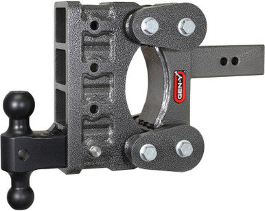 Gen-Y The Boss Torsion-Flex 2.5in Shank 6in Drop 2.4K TW 21K Hitch w/GH-061 Dual-Ball - GH-1314