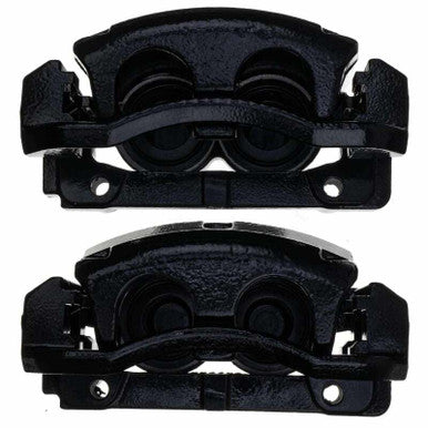 Power Stop Black Front Caliper w/ Bracket For 2004 Ford F-150 - Pair - S4860BLK