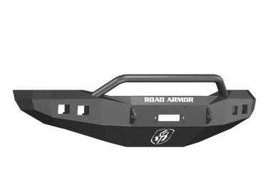 Road Armor 06-09 Dodge 2500 Stealth Front Winch Bumper w/Pre-Runner Guard - Tex Blk - 406R4B
