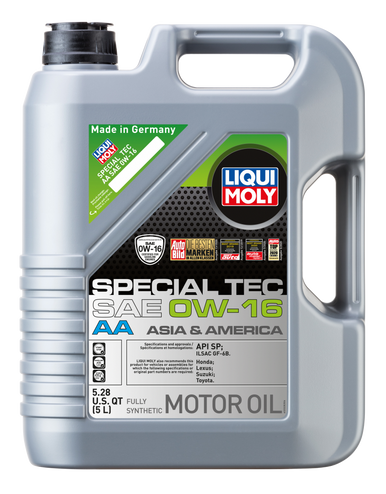 LIQUI MOLY 5L Special Tec AA Motor Oil SAE 0W16 - 20328