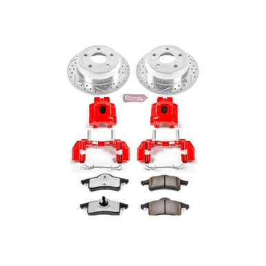 Power Stop 99-04 Jeep Grand Cherokee Rear Z36 Truck & Tow Brake Kit w/Calipers - KC2151-36
