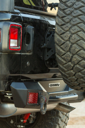 Go Rhino 18-20 Jeep Wrangler JL/JLU Rockline Spare Tire Relocation - 372000T