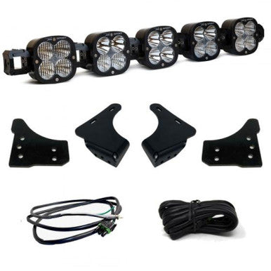 Baja Designs 5 XL Linkable Light Bar Kit w/Upfitter For 2021+ Ford F150 - 447691UP