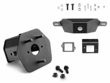 Rugged Ridge 20-24 Jeep Gladiator Wingmate Tire Mount & Camera Relocation Kit - Tex. Blk - 11540.46