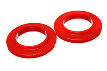 Energy Suspension Coil Spring Isolator Set - Red - 9.6104R