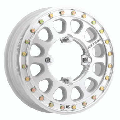 Method MR401-R UTV Beadlock 15x5 / 5+0/43mm Offset / 4x156 / 127mm CB Machined - Raw Wheel - MR40155046346B2