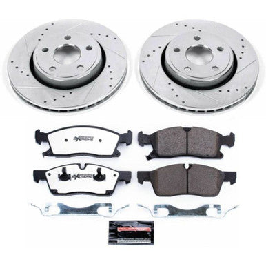 Power Stop 11-19 Dodge Durango Front Z36 Truck & Tow Brake Kit - K5951-36