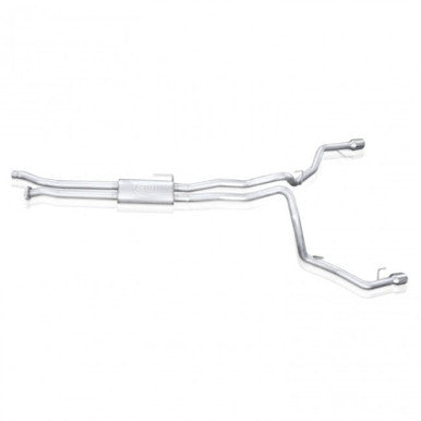 Stainless Works 2017+ Ford Raptor 3.5L 3in Exhaust Factory Connection Under Bumper - FTR17CBUB