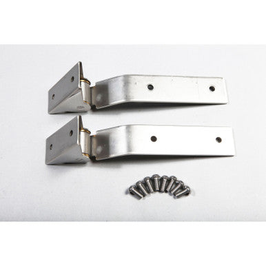 Rugged Ridge 87-95 Jeep Wrangler YJ Stainless Steel Tailgate Hinges - 11114.02
