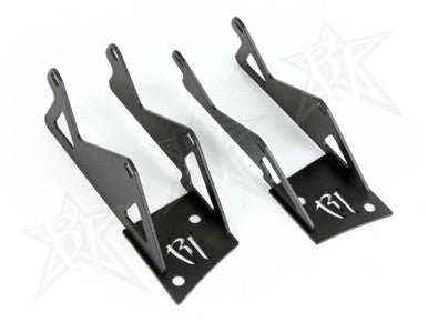 Rigid Industries Jeep JK - Double A-Pillar Mount - Mounts 2 sets of Dually/D2 - 40335