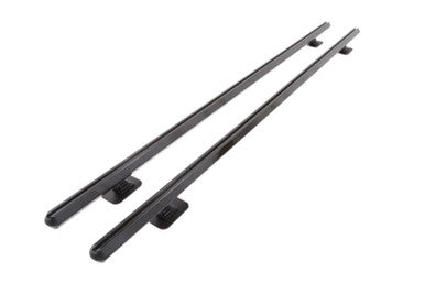 Dee Zee 04-23 Ford F-150/Super Duty Hex Series Side Rails - Gloss Black 8Ft Bed - DZ99709B
