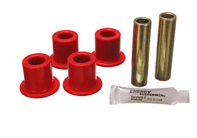 Energy Suspension Jeep Frame Shackle Bushing Set - Red - 2.2120R