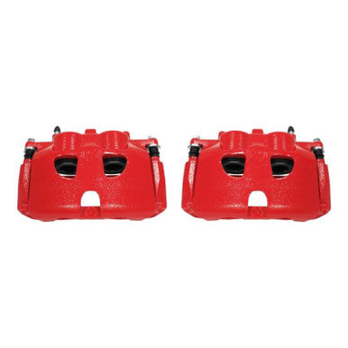 Power Stop 10-17 Ford Expedition Front Red Calipers w/Brackets - Pair - S5236