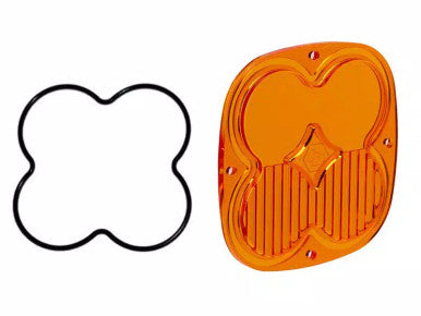Baja Designs XL Light Pod Driving/Combo Lens Replacement Kit - Factory Amber - 660135