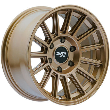 Dirty Life Journey 9316 17x8.5 / 5-127 BP / 0mm Offset / 78.1mm Hub Matte Bronze Wheel - 9316-7873MZ