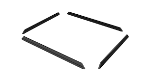 Thule Caprock Railing Kit M (Does Not Include Caprock Platform) - Black - 611202