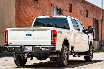 Road Armor 23-24 Ford F-250 Stealth Rear Winch Bumper - Texture Black - 6232R0B
