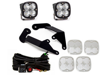 Baja Designs 21+ Ford Bronco Sport Squadron Pro Spot LED Light Pods - Clear - 447686