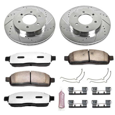 Power Stop 04-08 Ford F-150 Front Z36 Truck & Tow Brake Kit - K1943-36