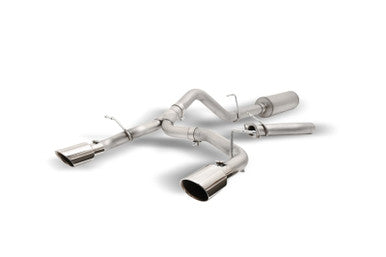 Gibson 2021+ Ford Bronco 4DR Cat-Back Dual Split Exhaust - Stainless - 69551