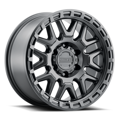 Raceline 953B Krank 17x8.5in / 6x139.7 BP / 18mm Offset / 106.1mm Bore - Satin Black Wheel - 953B-78560+18
