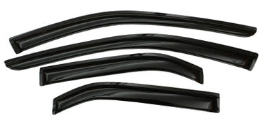 AVS Outside Mount Ventvisor Window Deflectors 4pc For 2014-23 Jeep Cherokee - Smoke - 94981