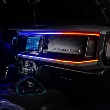 Oracle 21-25 Ford Bronco ColorSHIFT LED Interior Dash Board Kit - 4237-332