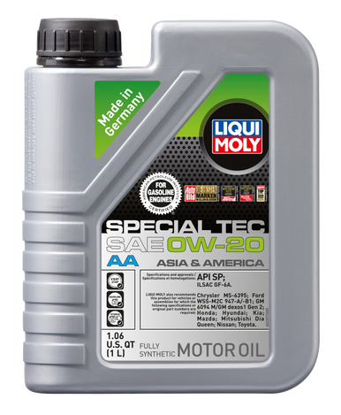 LIQUI MOLY 1L Special Tec AA Motor Oil SAE 0W20 - 2207