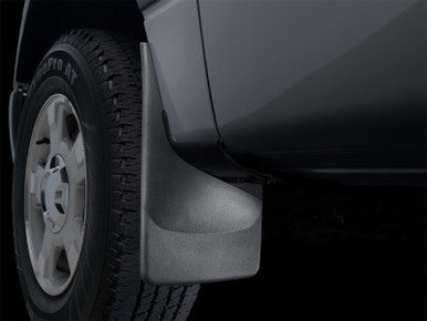 WeatherTech 2020+ Jeep Gladiator No Drill Mudflaps - Black - 110100-120112