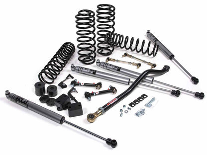 JKS 21-23 Jeep Wrangler (JL) 4xe 4Dr 2in J-Venture Suspension Lift Kit w/ Fox 2.0 Adv Series Shocks - JSPEC172KFA