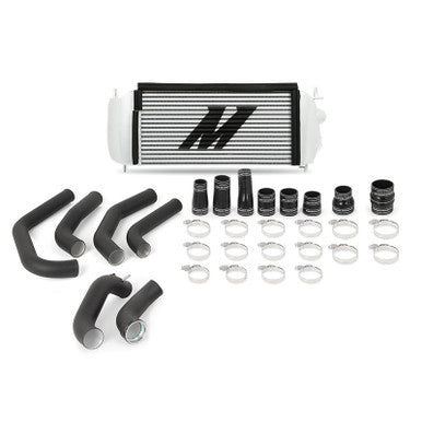 Mishimoto 15-17 Ford F-150 2.7L EcoBoost Silver Performance Intercooler Kit w/ Black Pipes - MMINT-F27T-15KBSL