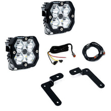 Baja Designs 18-25 Jeep JL/JT / 20-25 Gladiator Squadron Pro 2.0 A-Pillar Pro Kit UP (Spot) - Clear - 440044UP